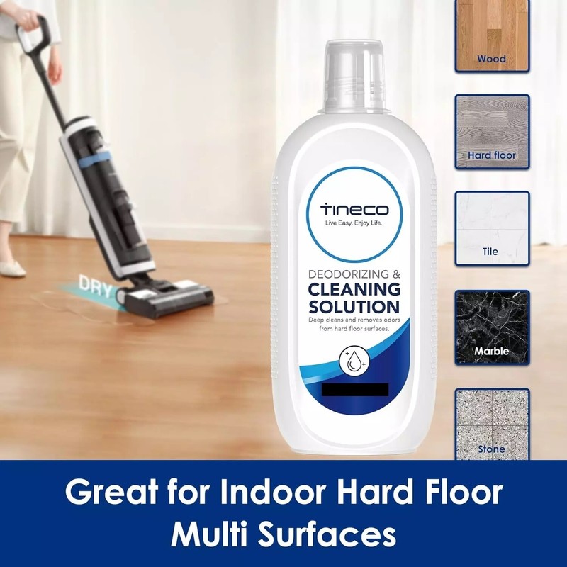 TINECO DEODORIZING & CLEANING SOLUTION, 16.9Fl Oz X 2 And Get One Free 9.5Fl Oz gallery