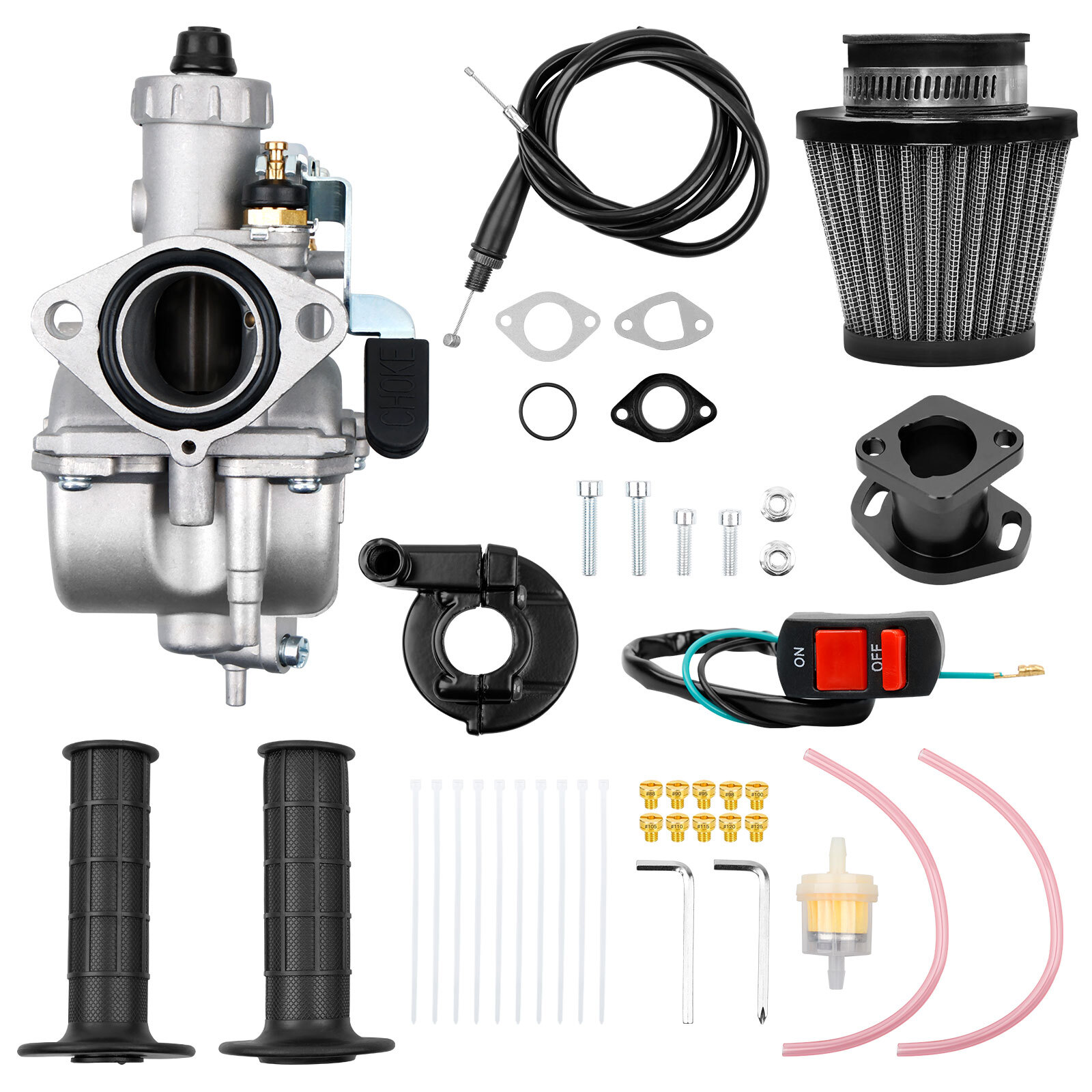 VM22 212cc Carburetor Kit For Mini Bike Baja Coleman CT200U BT200X M200 KT196 gallery