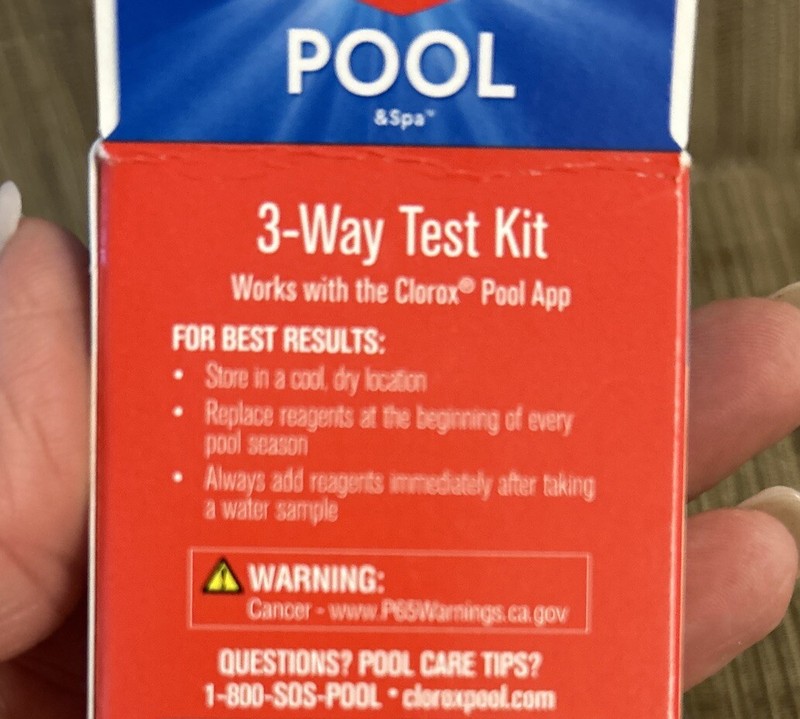 Clorox Pool & Spa Refill Solutions 3 Way Test Kit PH Chlorine Bromine BRAND NEW gallery