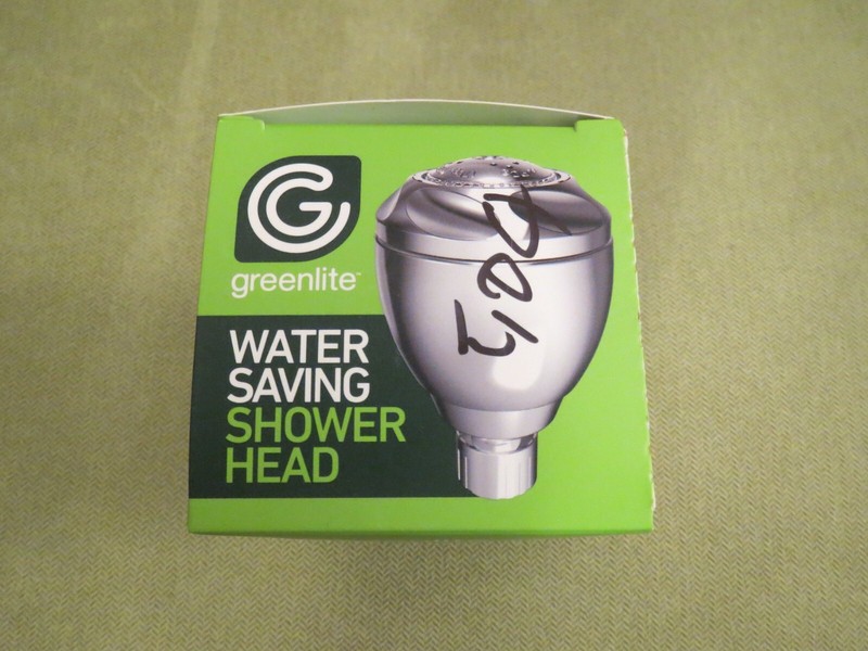 NEW Greenlite Water Saving Fixed Shower Head 1.5 gal/min, PACKAGING MAY VARY gallery
