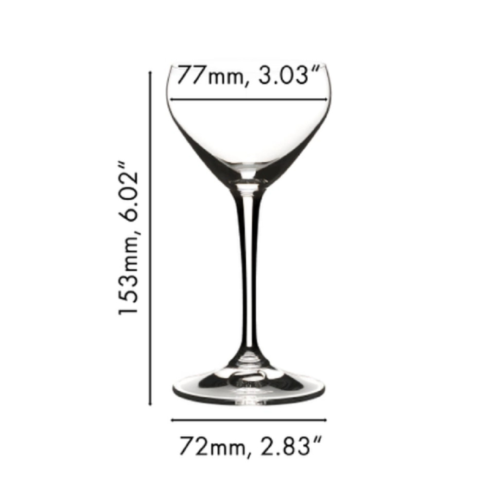 Riedel Fine Crystal Nick & Nora Glass (Set of Two) gallery