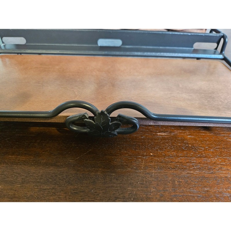 Longaberger Sort & Store Mail Basket Combo W Wrought Iron Docking Station Stand gallery