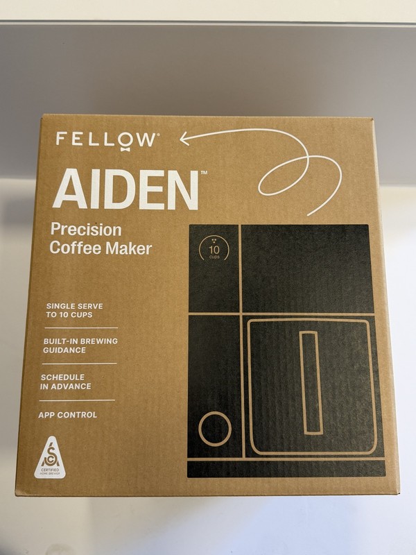 Fellow Aiden Precision Drip Coffee Maker, 10 Cup Capacity, Matte Black gallery