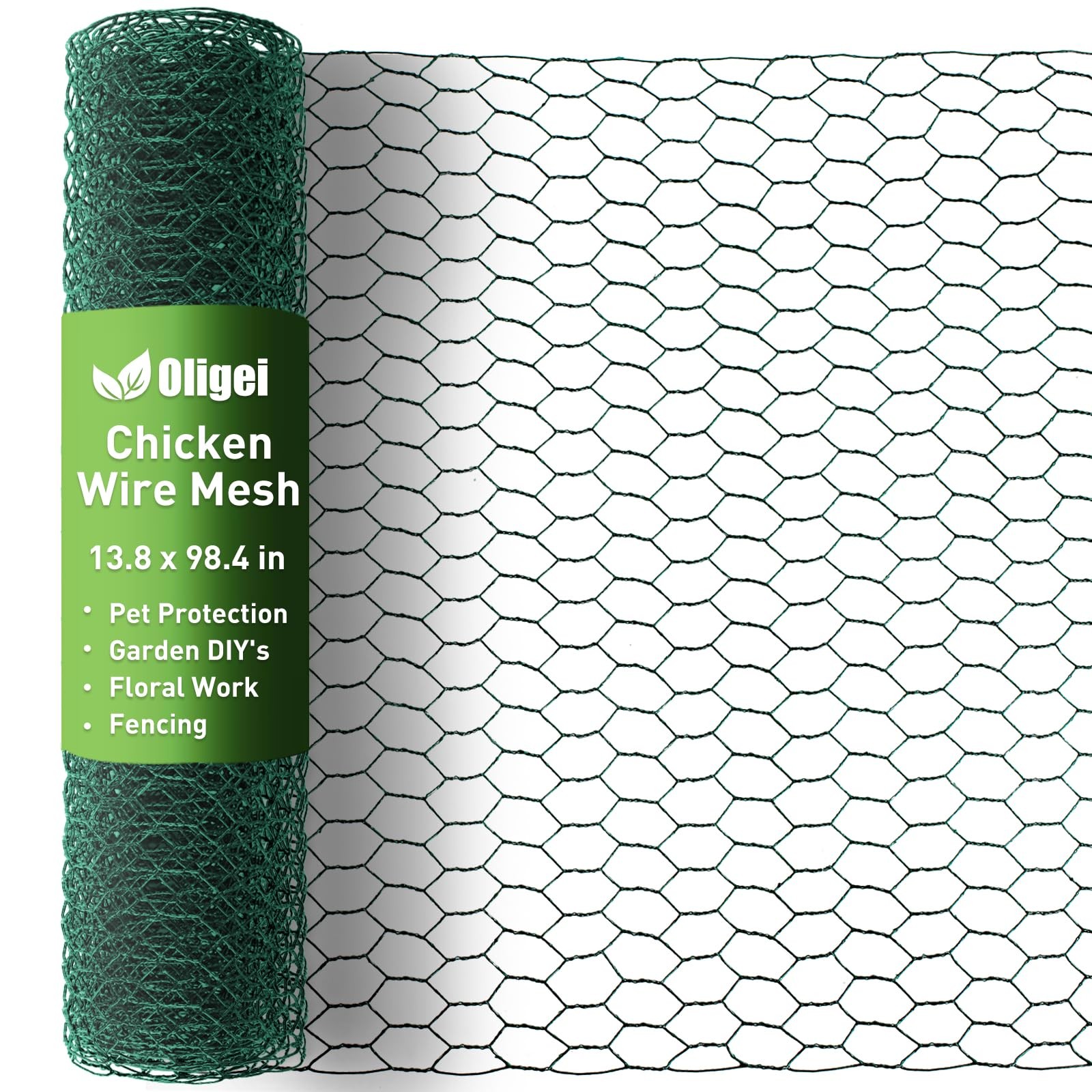 Chicken Wire for Floral arrangement Mesh for Craft & Garden 13.8x98 In gallery