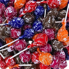 Assorted Fruit Flavored Classic Roll Pops 1.5-Lbs- Five Classic Flavors Bulk …