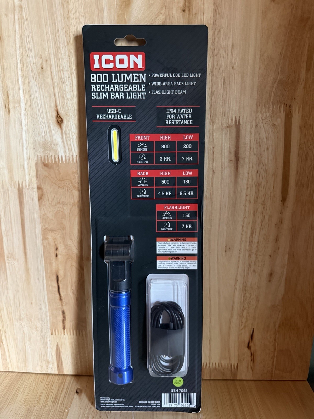 Icon 800 Lumen LED Rechargeable Light gallery