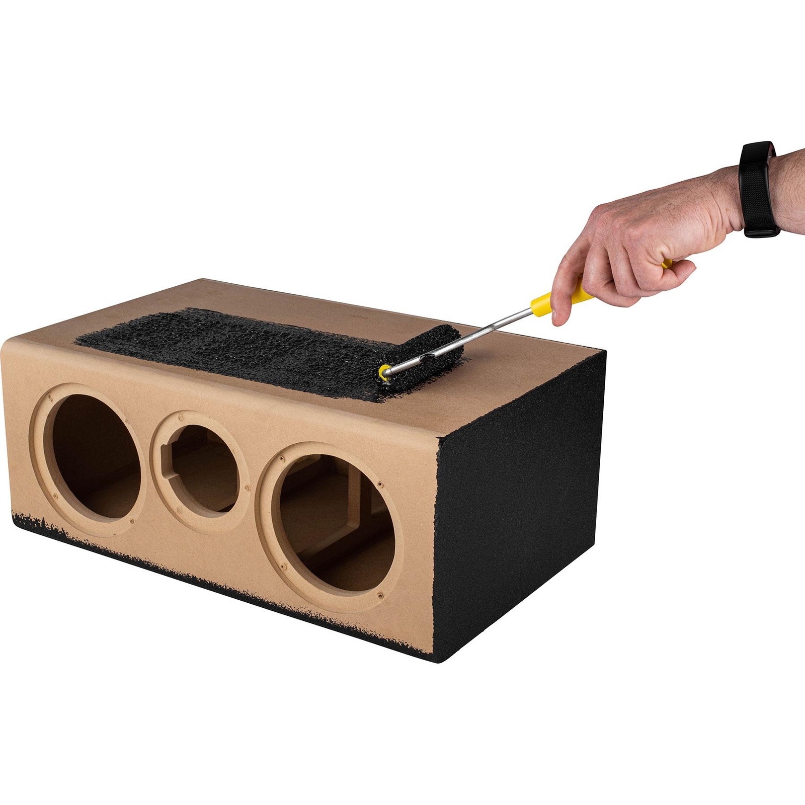 ExoHyde Pro Grade Textured Protective Speaker Cabinet Coating Quart gallery
