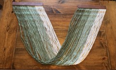 Large Ombre Macrame Wall Hanging – Dip Dyed Yarn Tapestry Decor