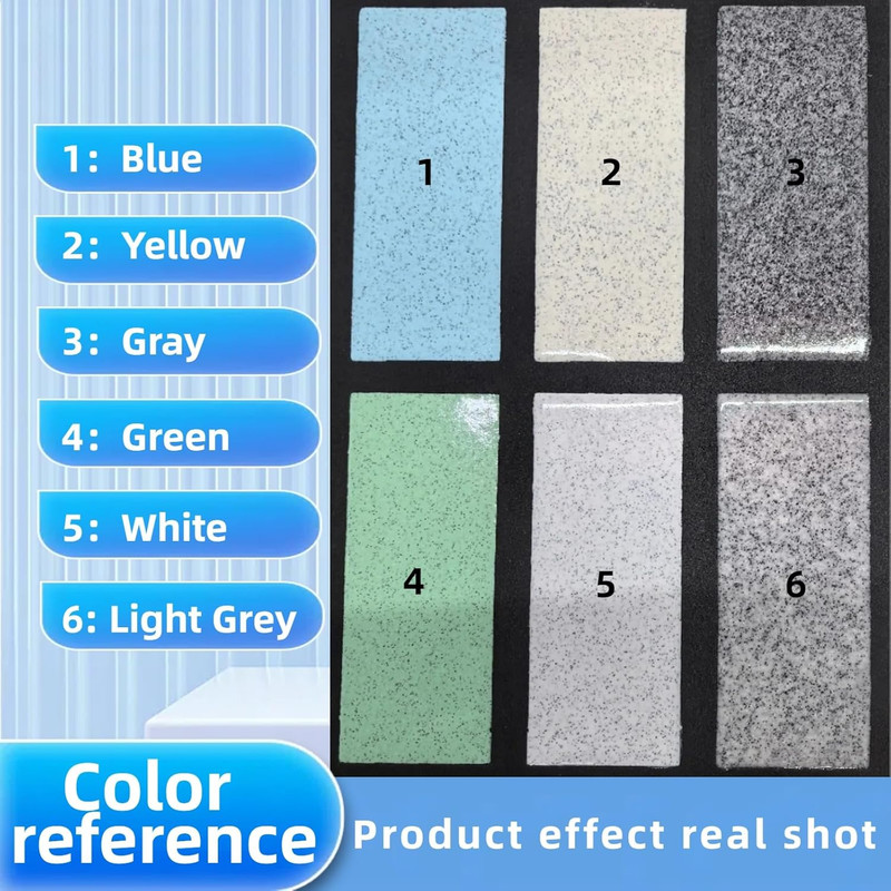 Epoxy Colored Sand Floor Paint, Epoxy Floor Paint High Gloss Marble Effect gallery