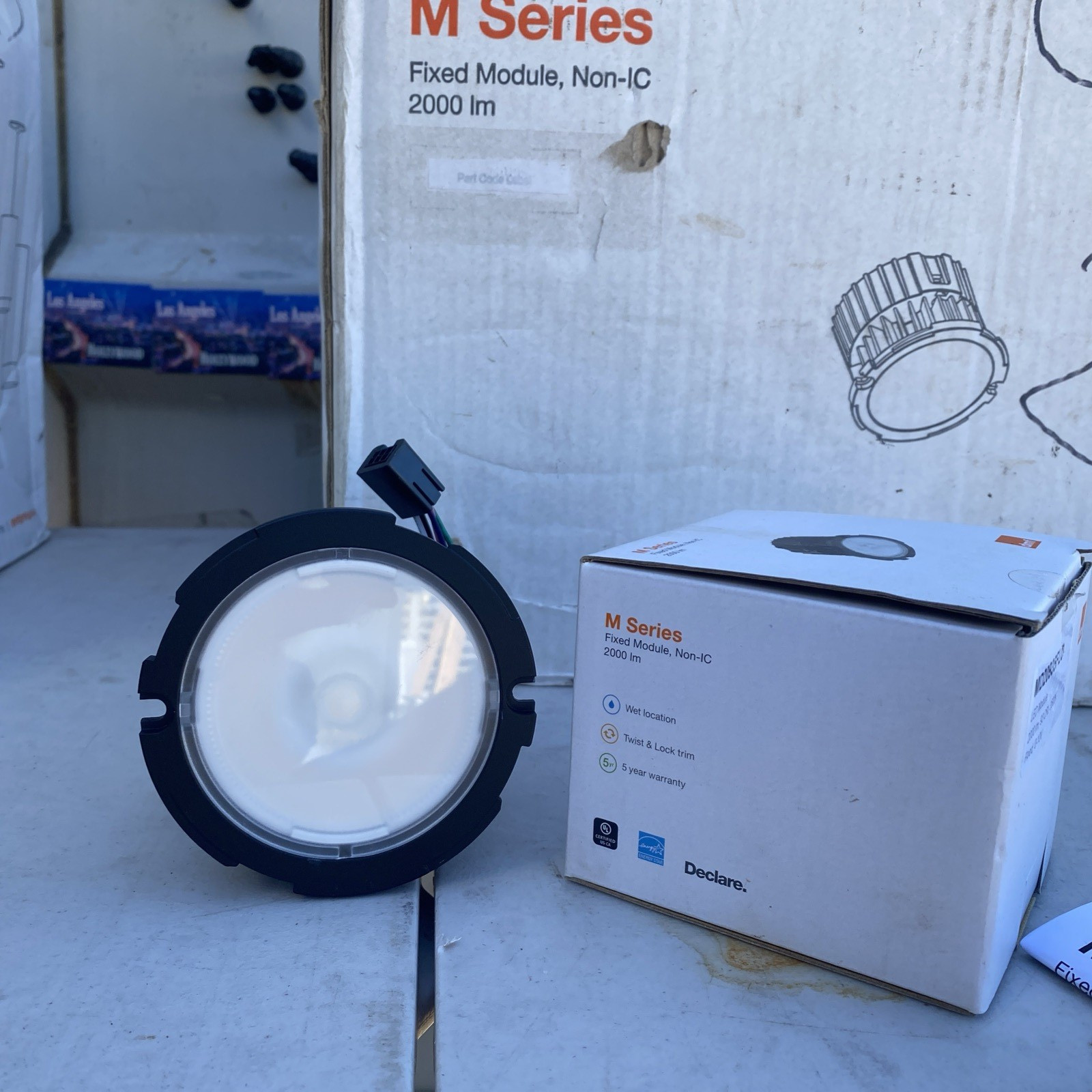 DMF Lighting M-Series Commercial 4" LED Downlight Module 2000lm 3500K MD20935FLO gallery