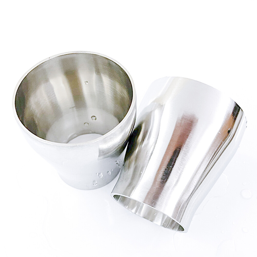 304 Stainless Steel Cone Reducer Adapter OD Welded Joint Thickness 1.5-3mm Pipe gallery