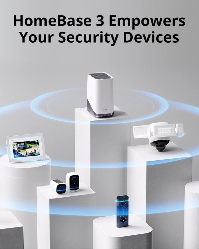 eufy Security 2K Video Doorbell Camera E340 Full HD Extra Battery HomeBase S380 gallery