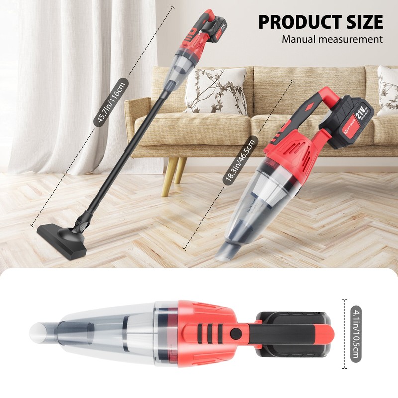 Cordless Power Bagless Vacuum Cleaner Hoover Upright Handheld Lightweight Home gallery