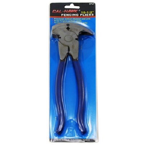 NEW Fence Pliers 10.5" In Multi Purpose Wire Cutter Fence Hammer Heavyduty Tool gallery