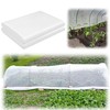 HunnmingRe 32x6.5ft White Shade Cloth 40% UV Block - Garden Sun 32 x 6.5ft 1 gallery