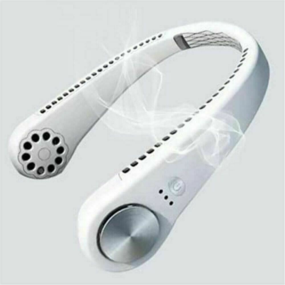USB Portable Hanging Neck Fan Cooling Air Cooler Little Electric Air Conditioner gallery