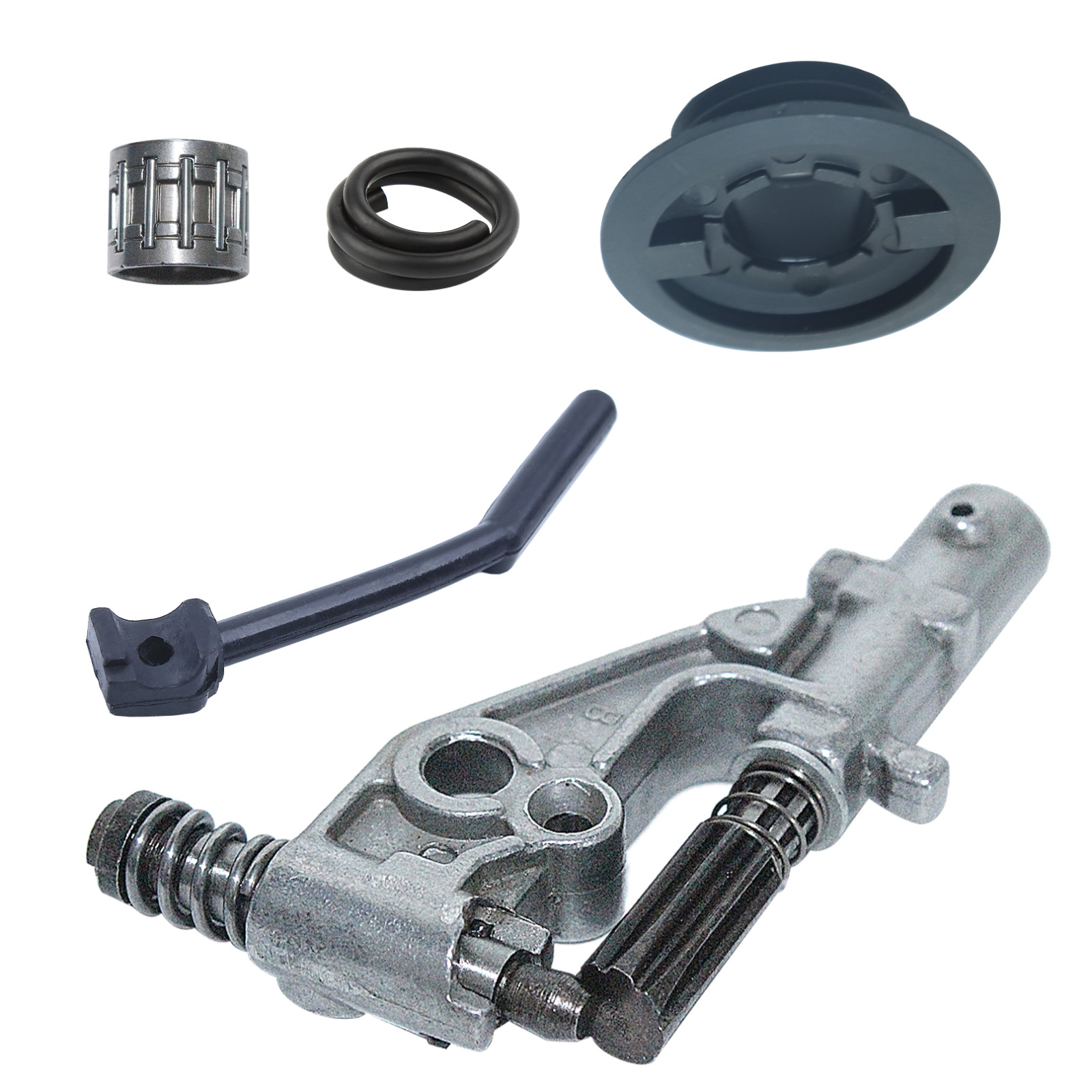 Oil Pump Worm Gear Pressure Line Pump Bearing For Husqvarna 455 Rancher 455E Saw gallery