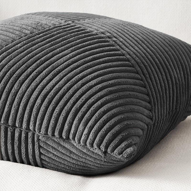 Topfinel Pack of 2 Decorative Throw Pillow 18" x (Pack 2), Darkgrey gallery