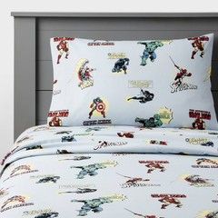 Queen Marvel Characters Kids’ Sheet Set – The Marvel Collection by Pillowfort