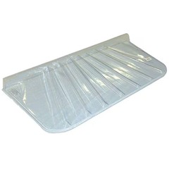 25 in. x 4 in. Polyethylene Rectangular Low Profile Window Well Cover