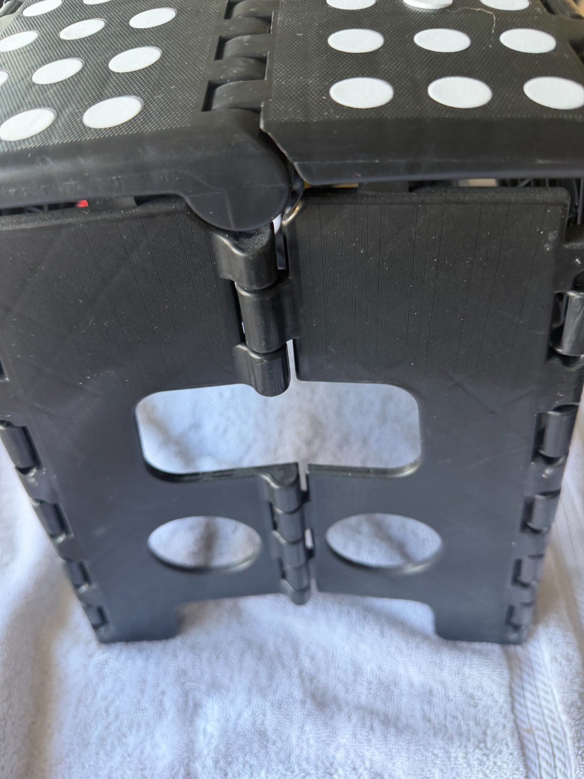 13 Inch Foldable Step Stool Collapsible Step Stools for Home Use Black (TK 2-TP) gallery