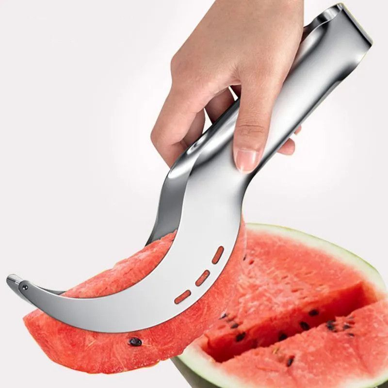 Watermelon Slicer Cutter Knife Server Corer Scoop Kitchen Knife Tools gallery