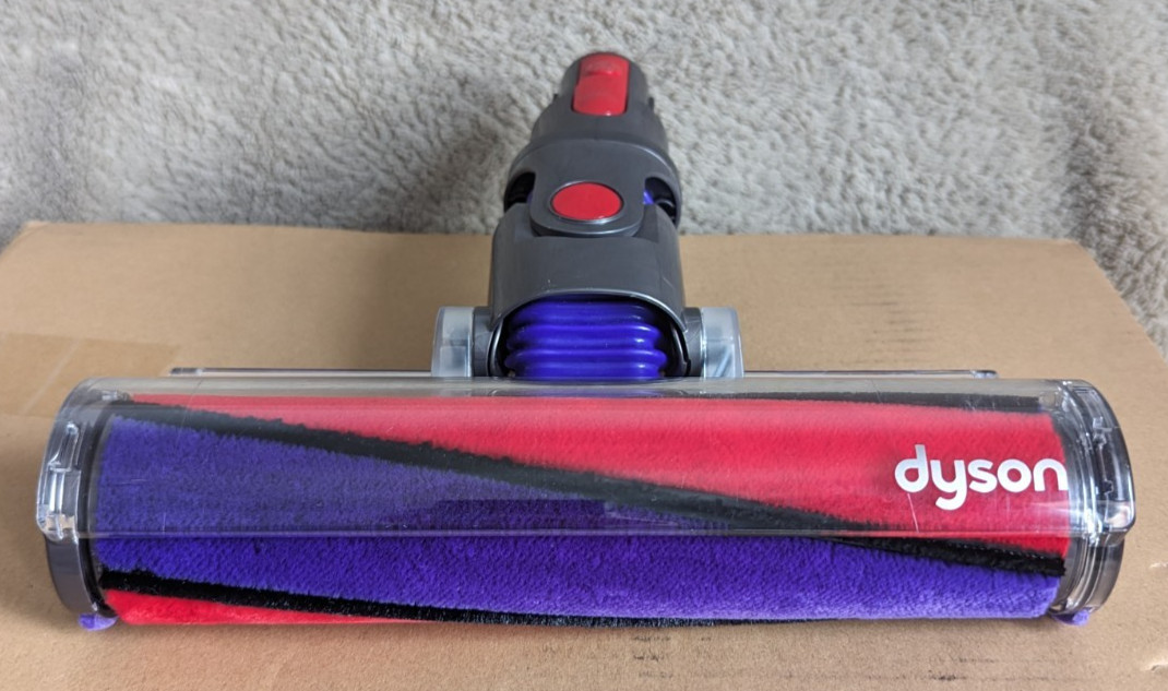 OEM Dyson Fluffy Soft Roller Brush Cleaner Head hard floor V11 V10 V8 V7 Outsize gallery