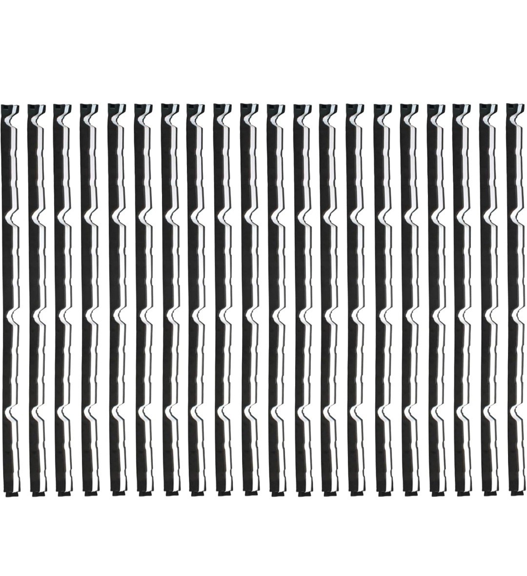 9 in Outside Foam for Metal Roofs Classic Rib Profile Foam Closure Strips (20pc) gallery
