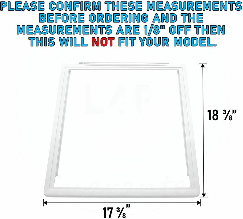 Meat Pan ( Top ) Shelf Frame Compatible with Frigidaire PS2363832 241969501 gallery