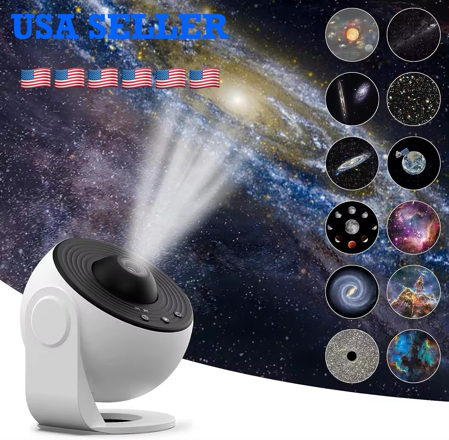 2024 Galaxy Projector 12-In-1 Planetarium Star Projector Sky Constellation Night gallery