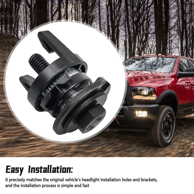 Headlight Mounting Bracket Fit for Ram 1500 2500 3500 4500 5500 20132018, Hea... gallery
