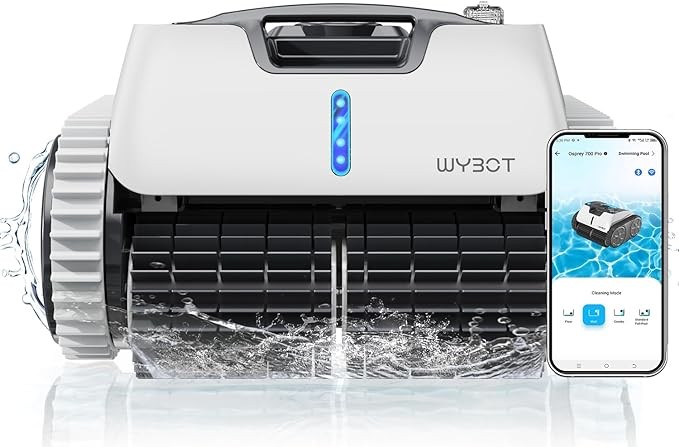 WYBOT Robotic Pool Cleaner APP Wall Climbing 65W Excellent - Scratch & Dent gallery