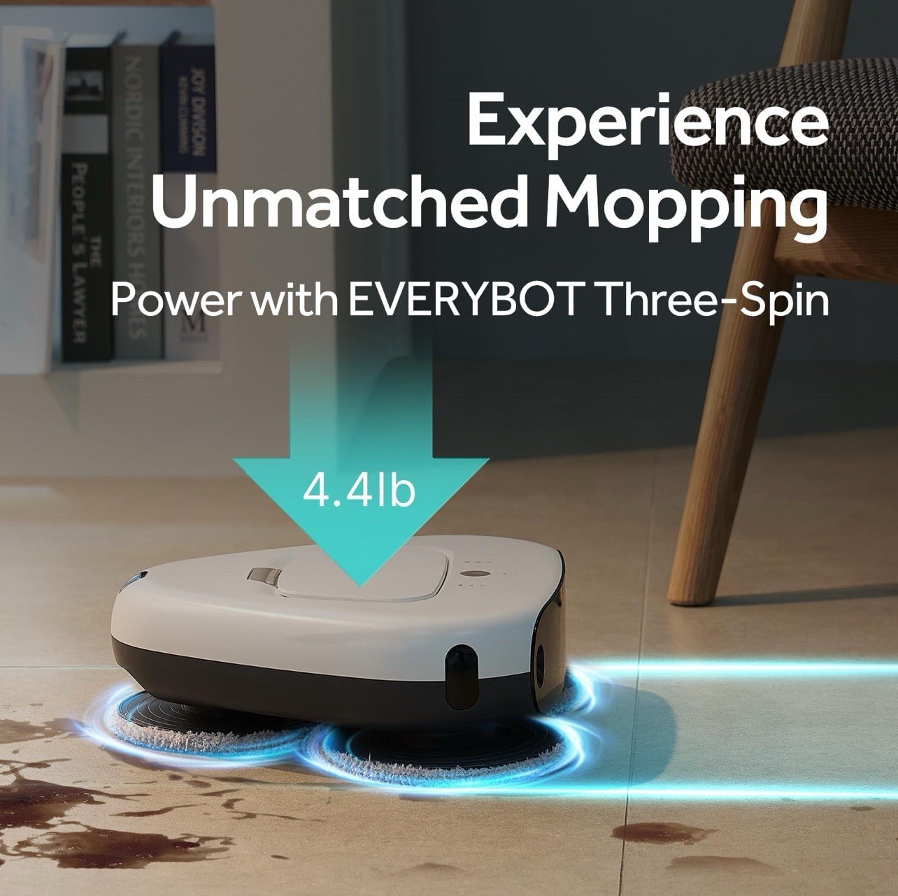 Everybot ThreeSpin TS300 Floor Mopping Robot Cleaner , New gallery