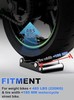 Motorcycle Wheel Cleaning Stand,(Bikes 485 Lbs & Tire Width 180 Mm) Paddock Whee gallery