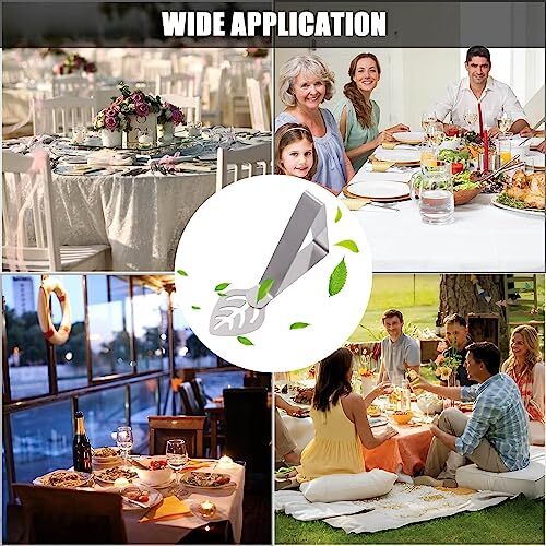 Table Cloth Holder Clips 10 Pack Leaf Shape Picnic Tablecloth Clip Outdoor Large gallery