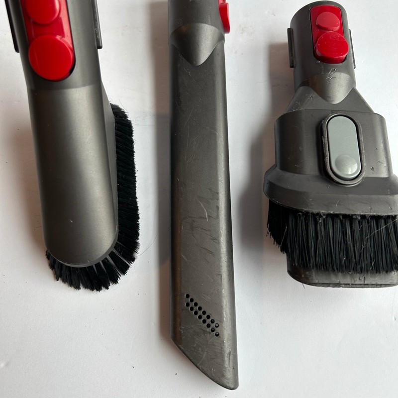 Dyson Vacuum Attachment Tool Set 3pc Combination Crevice Soft V7 V8 V10 V11 gallery
