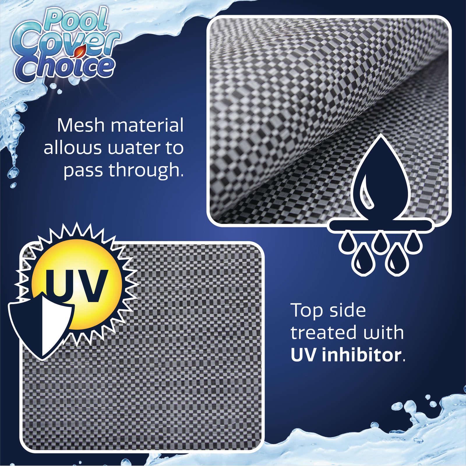 PoolCoverChoice Winter Swimming Pool Cover for 21 ft Round Pool gallery
