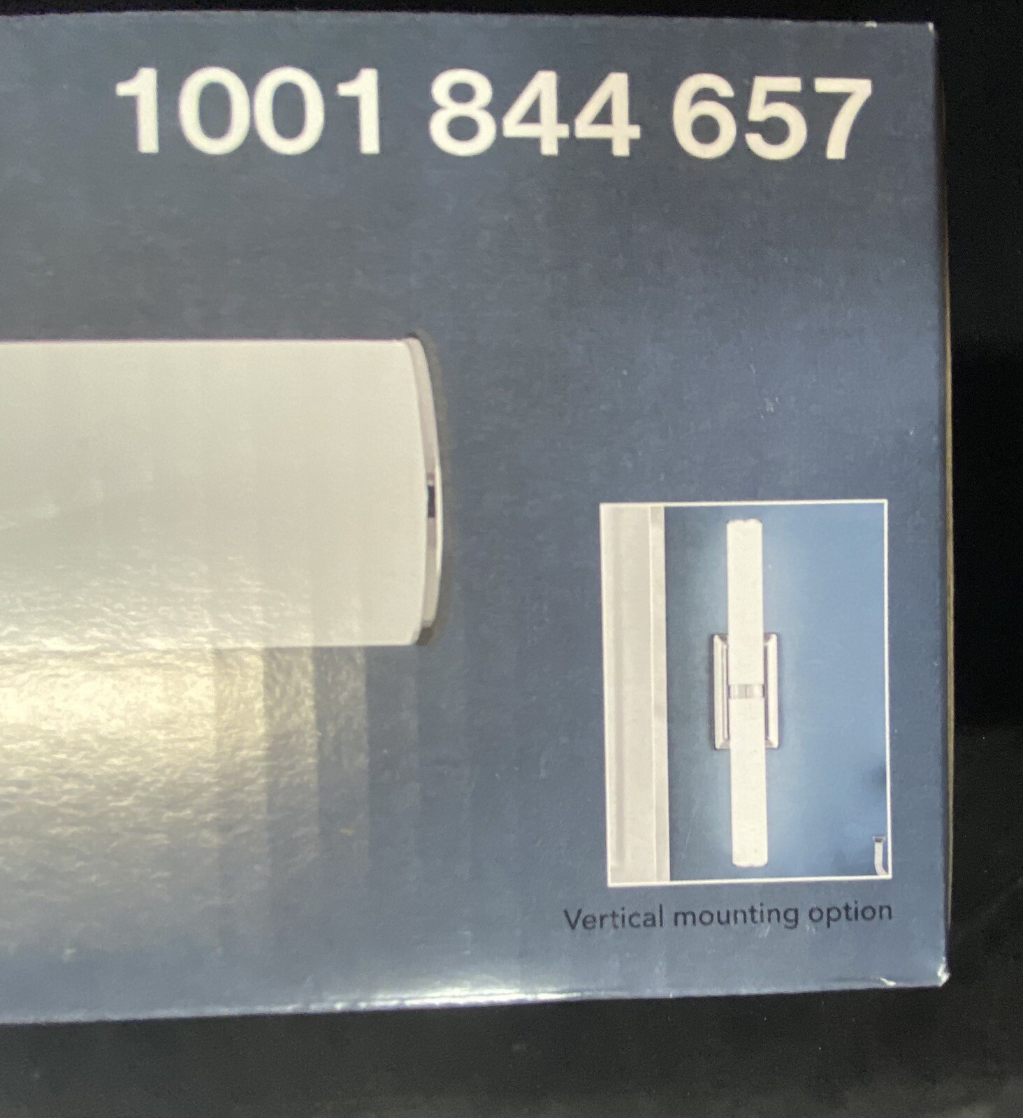 HOME DECORATORS 24” POLISHED NICKEL ROLANDE 23WATT LED VANITY FIXTURE NIB gallery