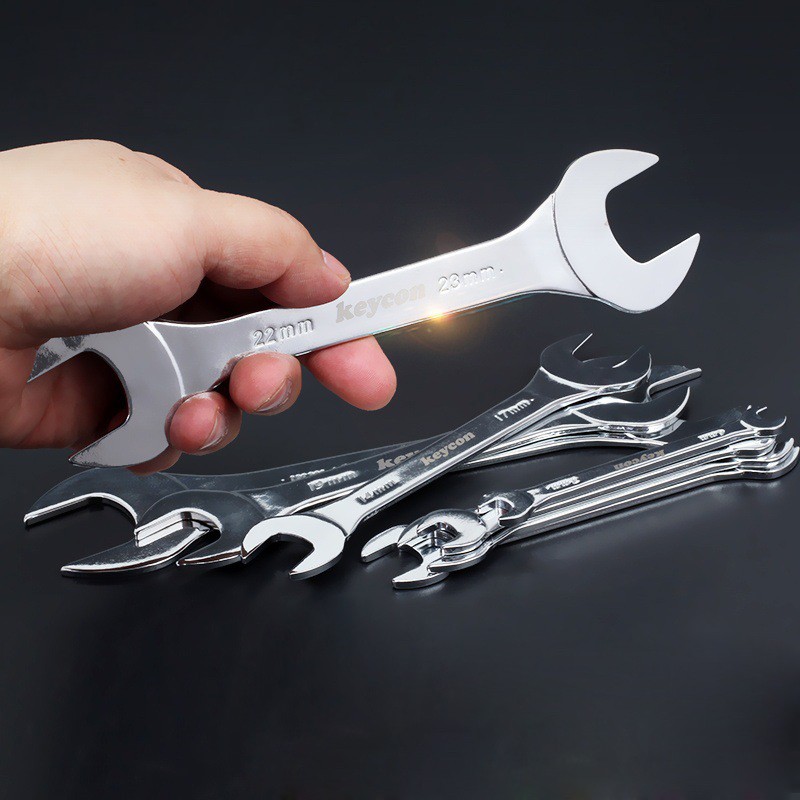 Super Thin Double Open End Wrench Metric High Carbon Steel Spanner 3mm Thickness gallery