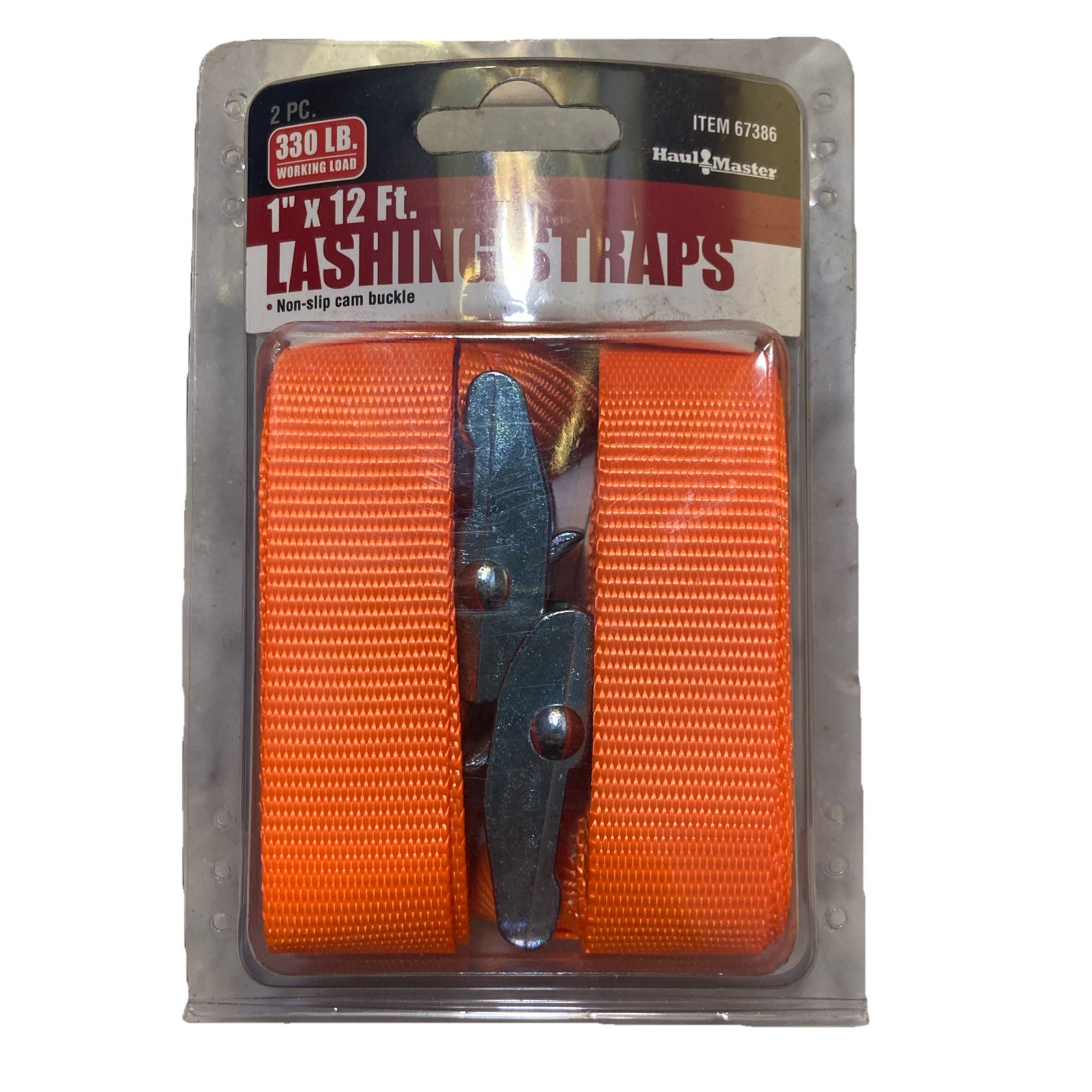 Haul-Master Straps 67386 Lashing 2 Pack 1" × 12 ft Polyester HD Cargo Tie-Down gallery