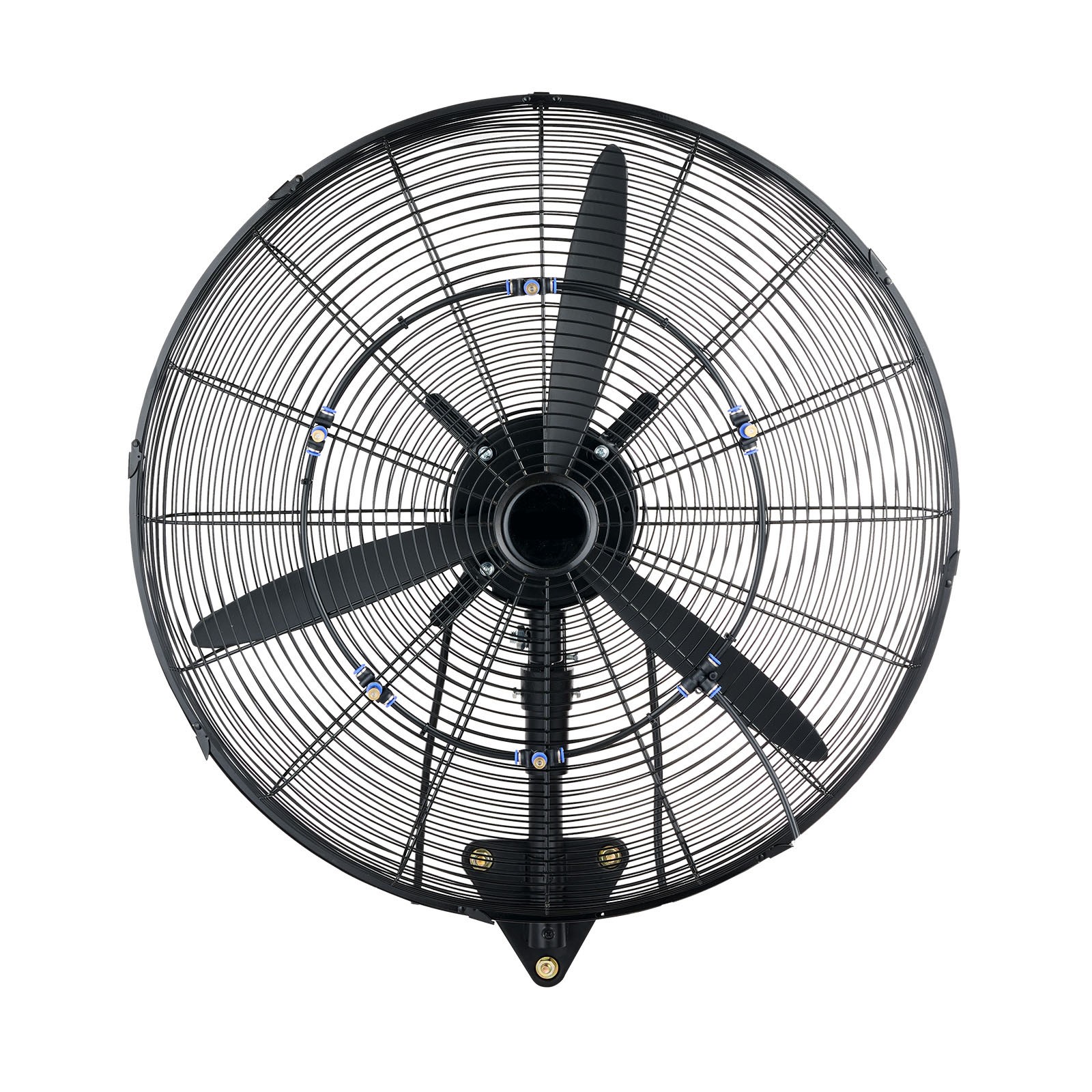 Uimoso 24-Inch Wall-Mounted Oscillating Fan with Mist, 3 Speeds, IP44 for Garage gallery