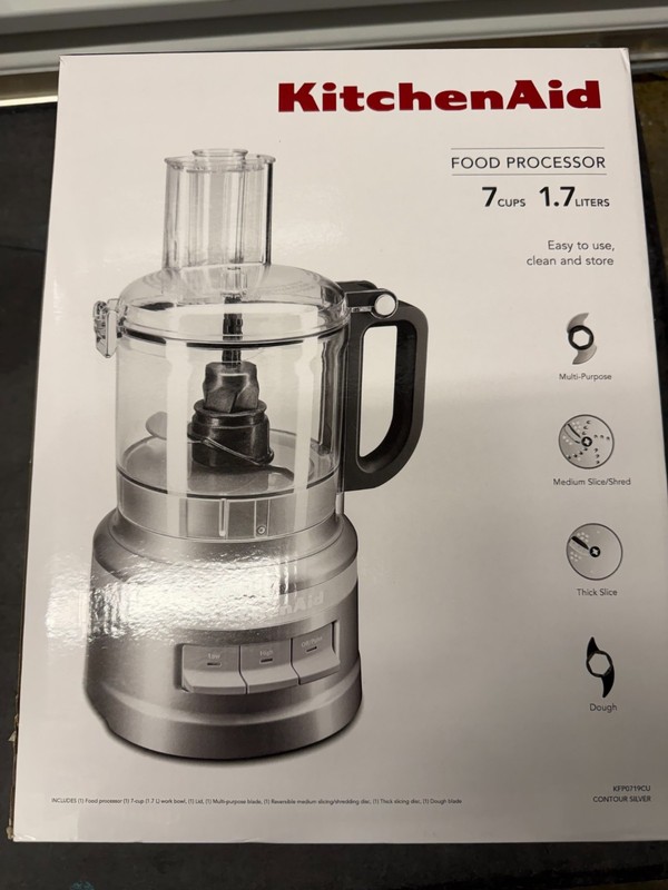 KitchenAid 7-Cup Food Processor Model # KFP0719CU BRAND NEW FACTORY SEALED!!!!!! gallery