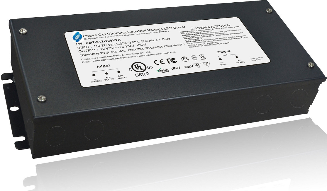 Emcod MLE100-24DC 110V-277V Universal Input Voltage | Triac Dimmable LED Driver gallery