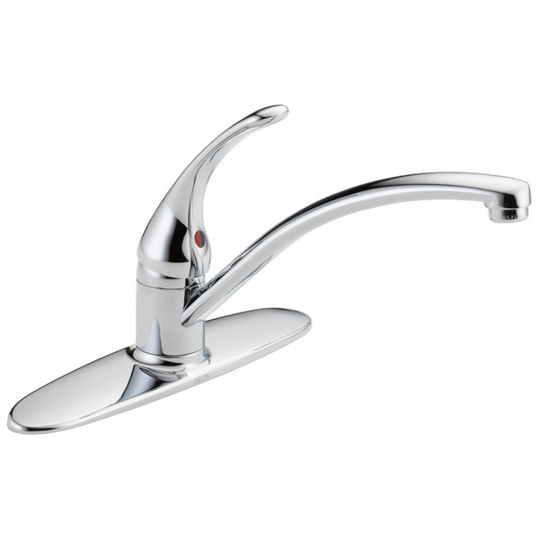 Delta Foundations 1-Handle Kitchen Faucet Chrome-Certified Refurbished gallery