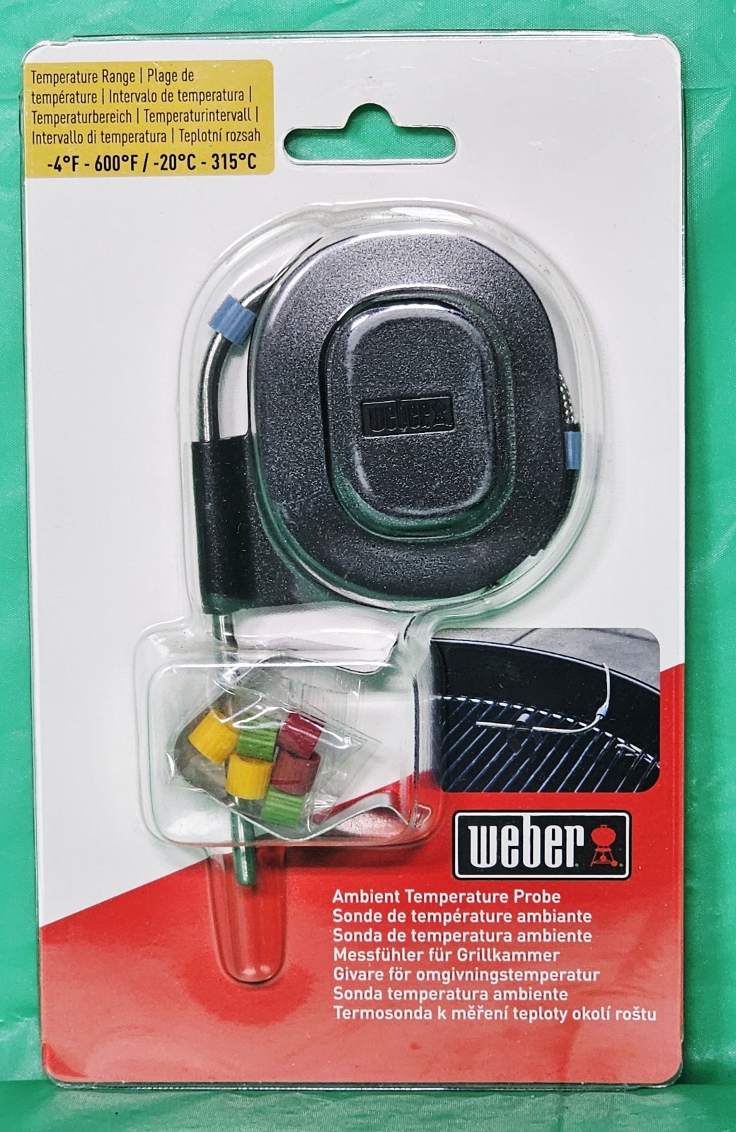 ***Weber Ambient Temperature Probe Thermometer (7212) For Weber Connect & iGrill gallery