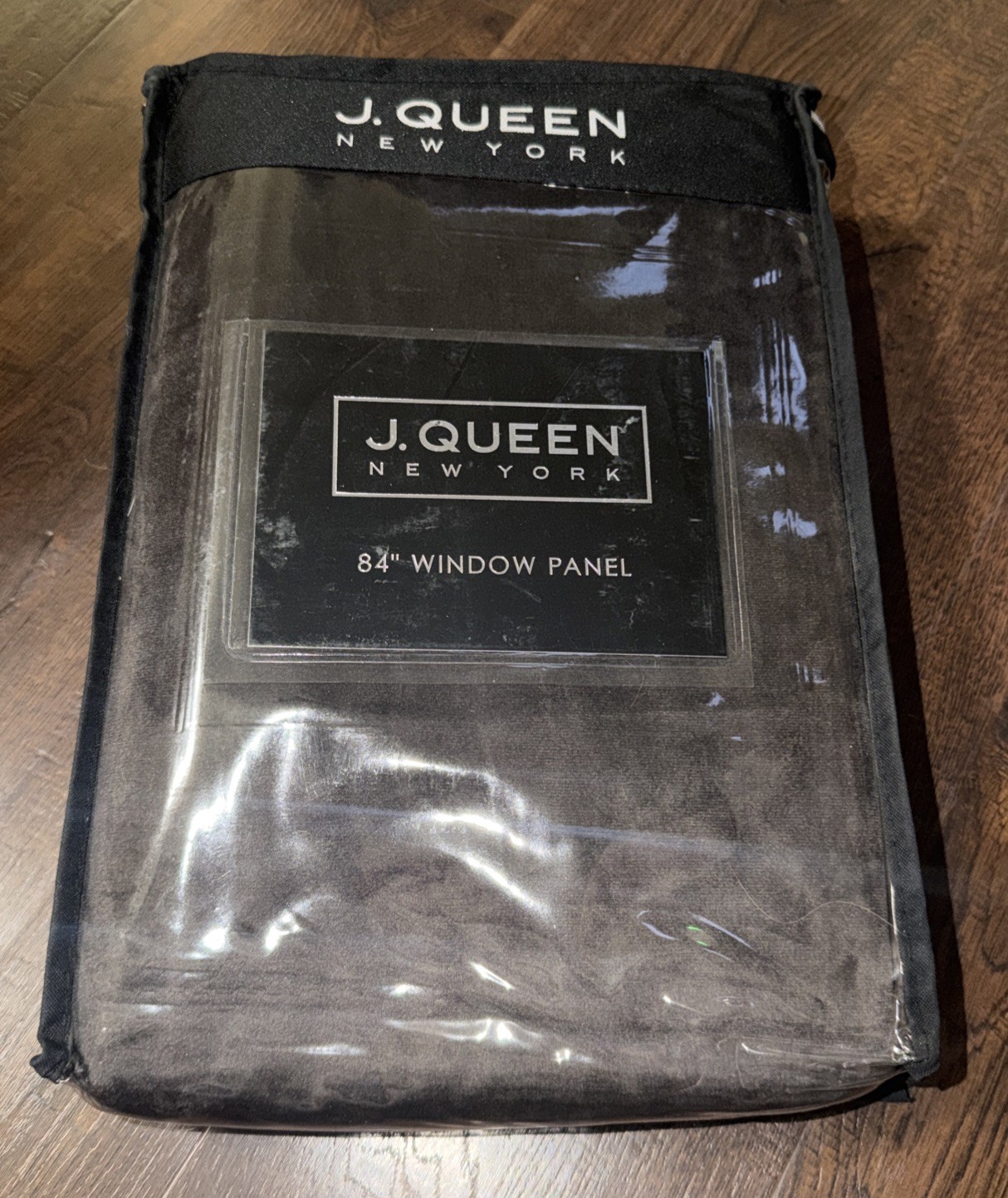 J. Queens New York Townsend 84" Window Panel Pair “Mink” New In Package gallery