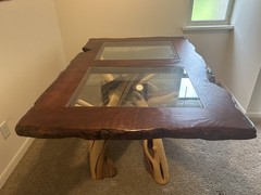 Custom Rustic Handcrafted Dinging Room Table