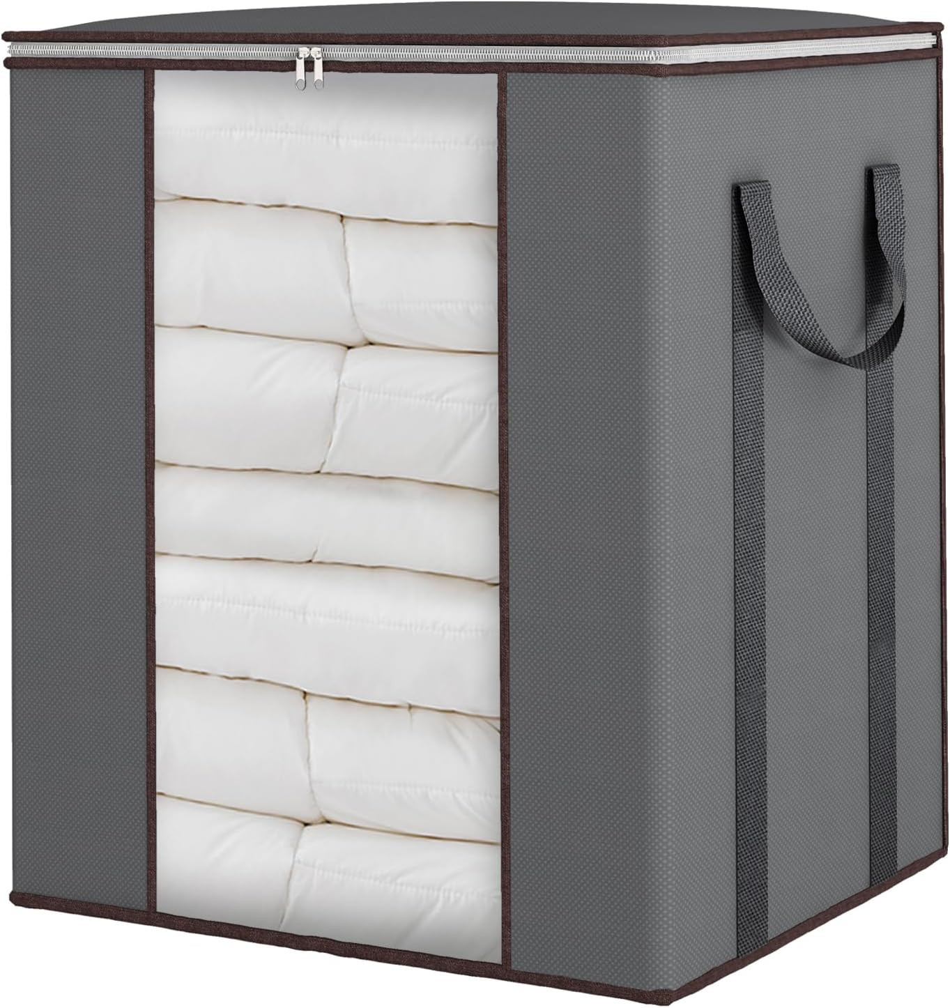 Extra Large Blanket Storage Bags 120L Comforter Storage Bags with Reinfo gallery