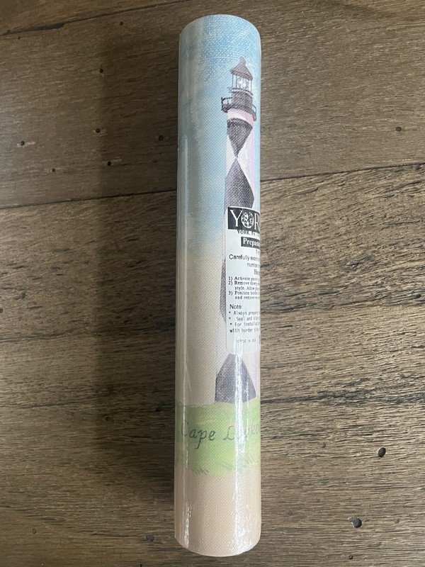 Lighthouse Wallpaper Border York 9 in x 5 yards Prepasted 2 Rolls 0A4406AB R-16 gallery