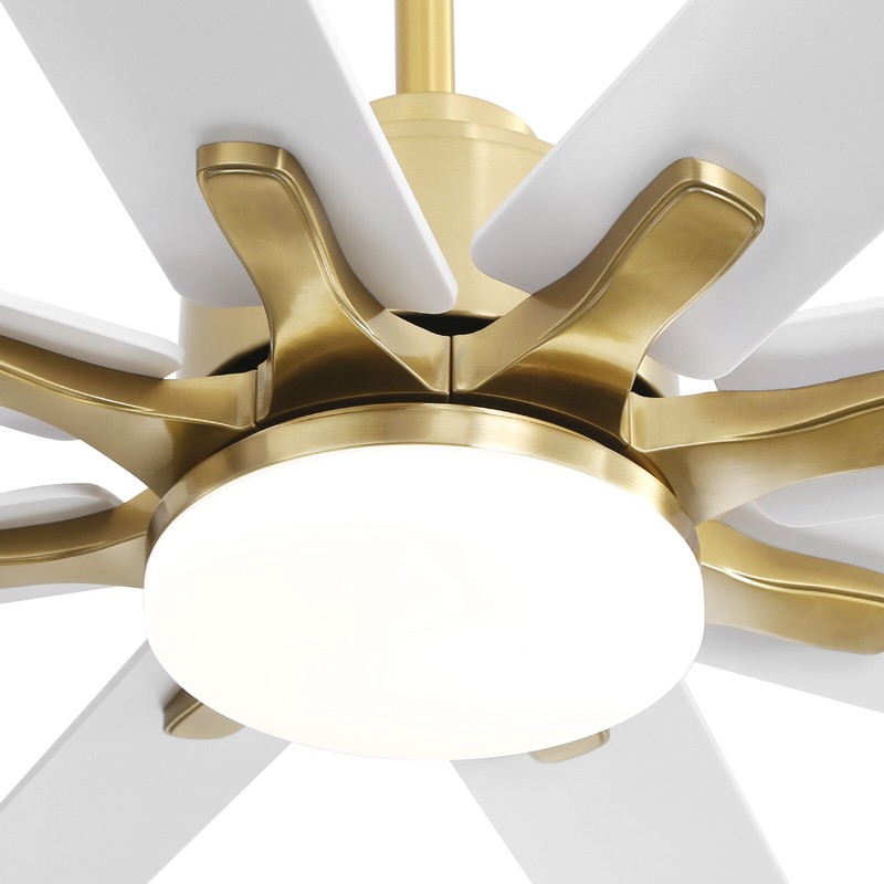 Gold,Smart,Reversible,Multicolor,Ceiling Fans with Lights and Remote Control/APP gallery